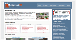 Desktop Screenshot of multiservizipm.com