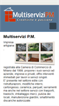 Mobile Screenshot of multiservizipm.com